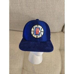 New Era LA Clippers Hat 2017 NBA 9FIFTY Snapback Adjustable Cap HTF Blue Red